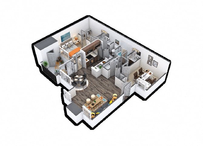 B3 floor plan