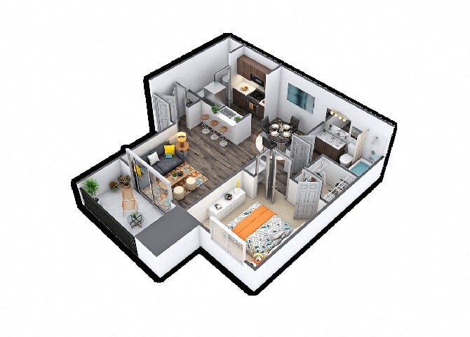 A1 floor plan