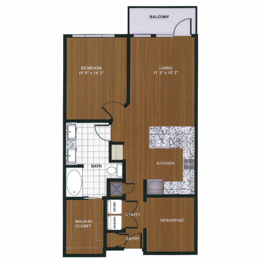 A6 floor plan