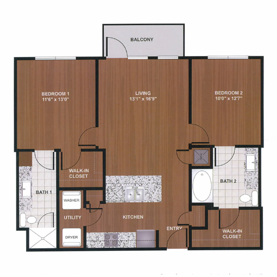 B2 floor plan