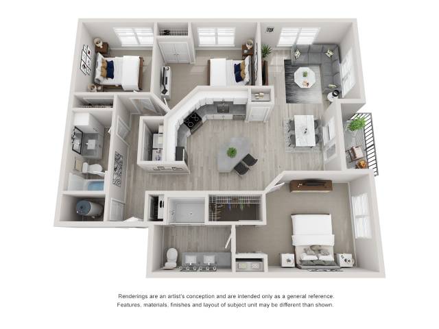 C1 floor plan