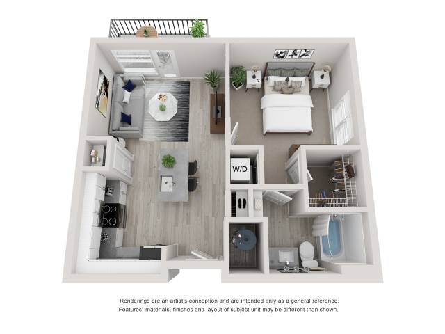 A1 floor plan
