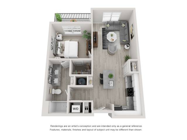 A2 floor plan