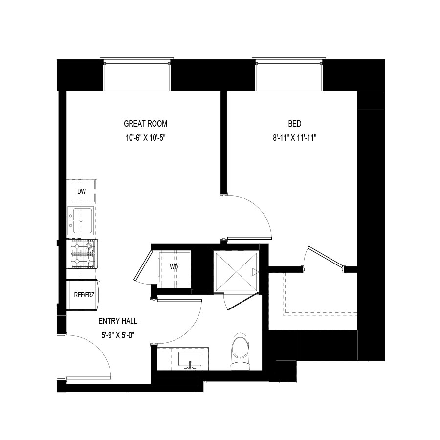 Unit 330 floor plan