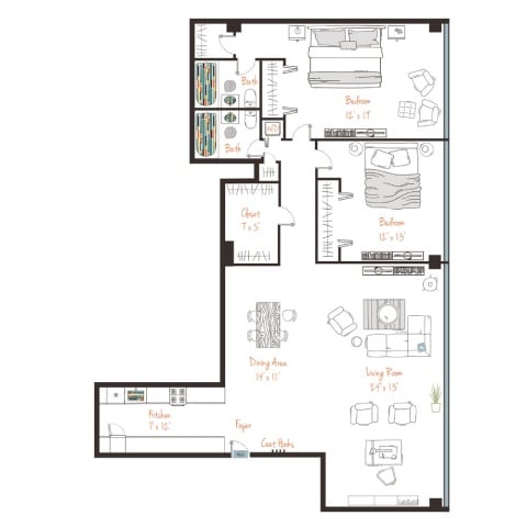 C2p floor plan