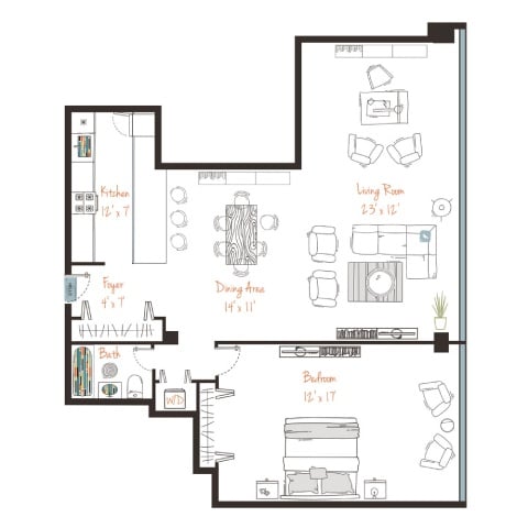 A2p floor plan