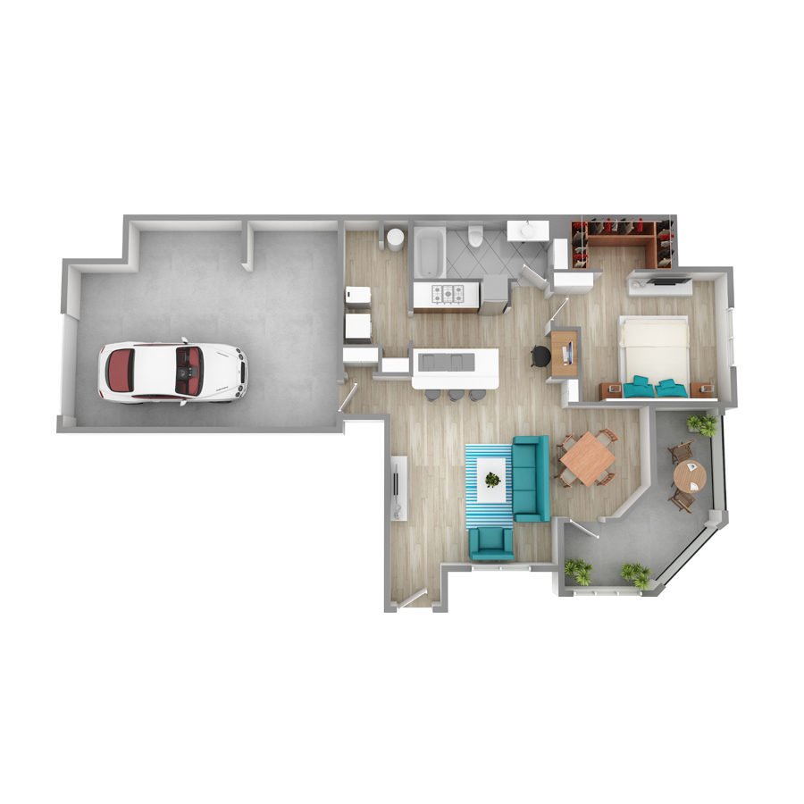 A1E floor plan