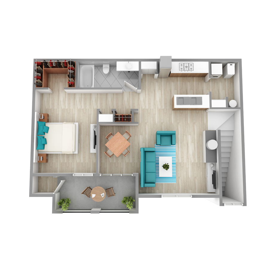 A1D floor plan