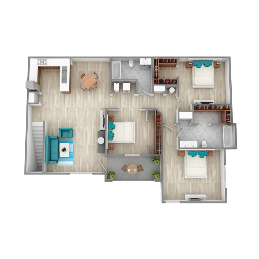C2B floor plan