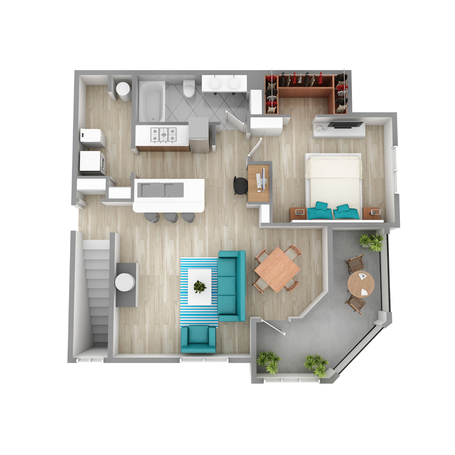 A1F floor plan