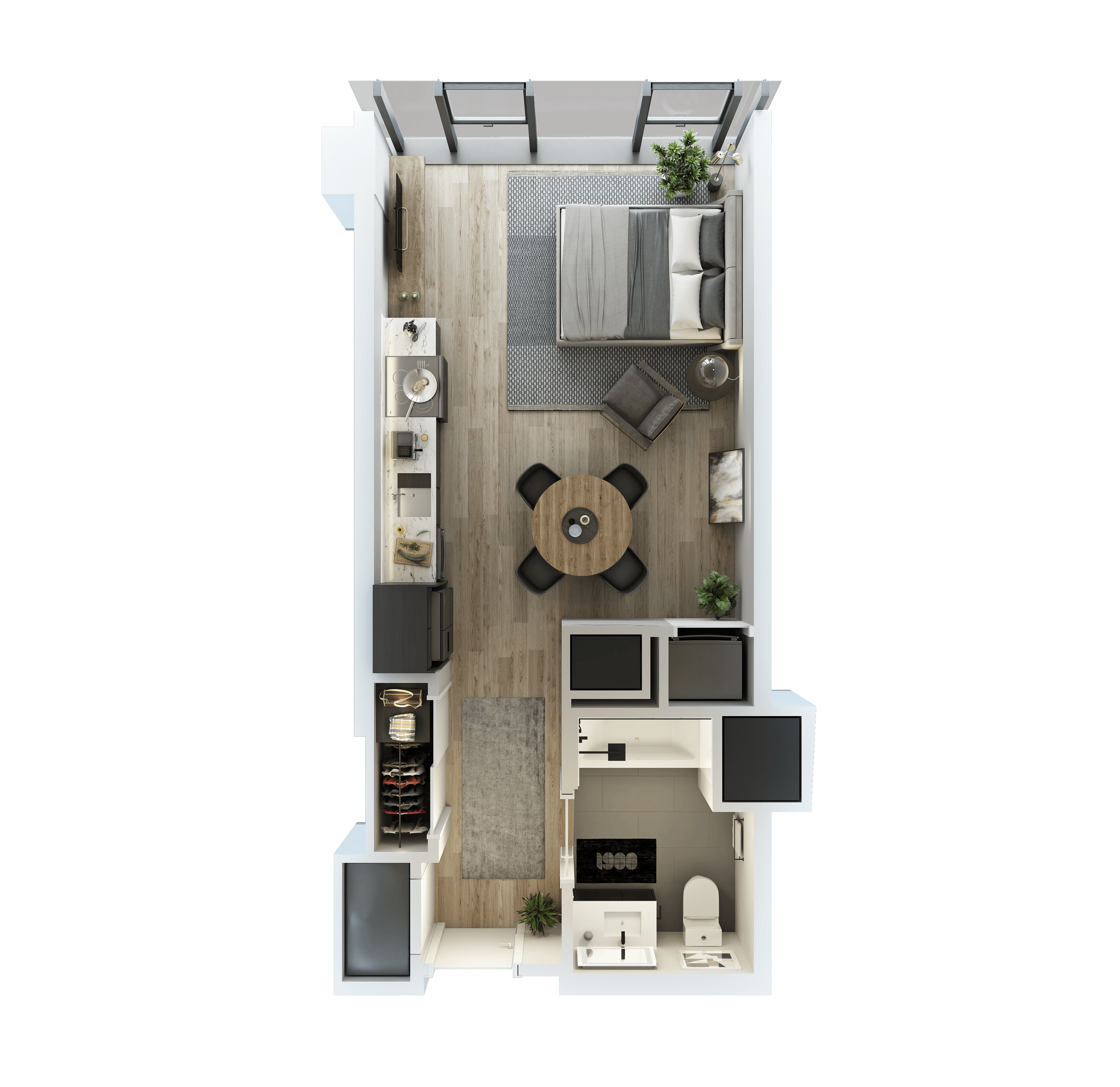 Studio-T-5 floor plan