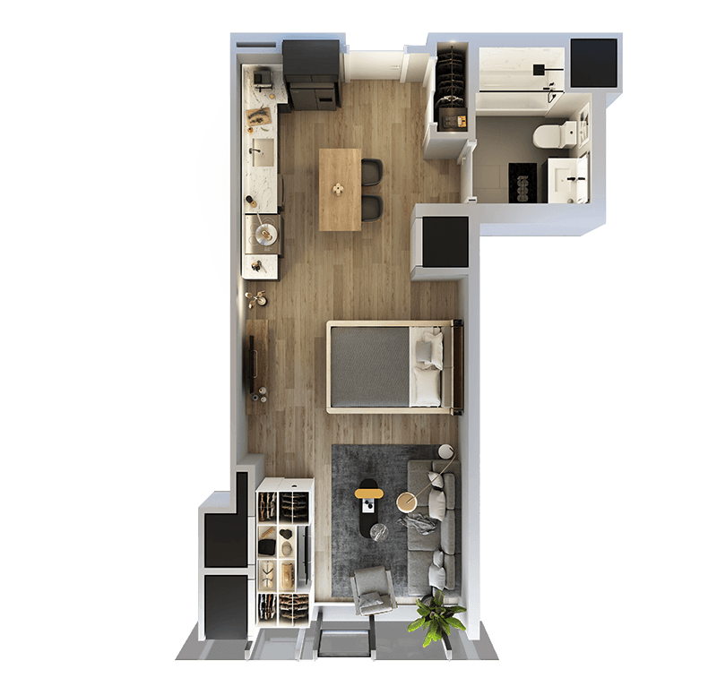 Studio-LT-12 floor plan