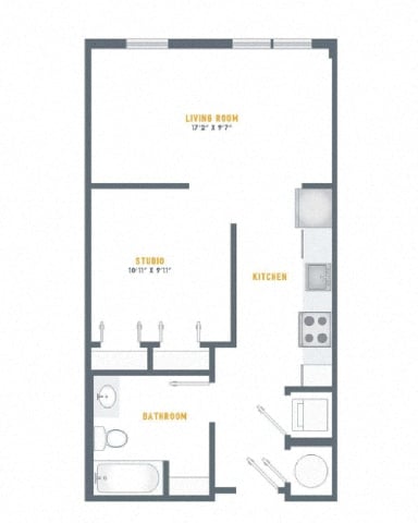 E2 floor plan