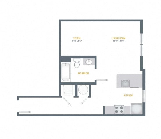 E1 floor plan