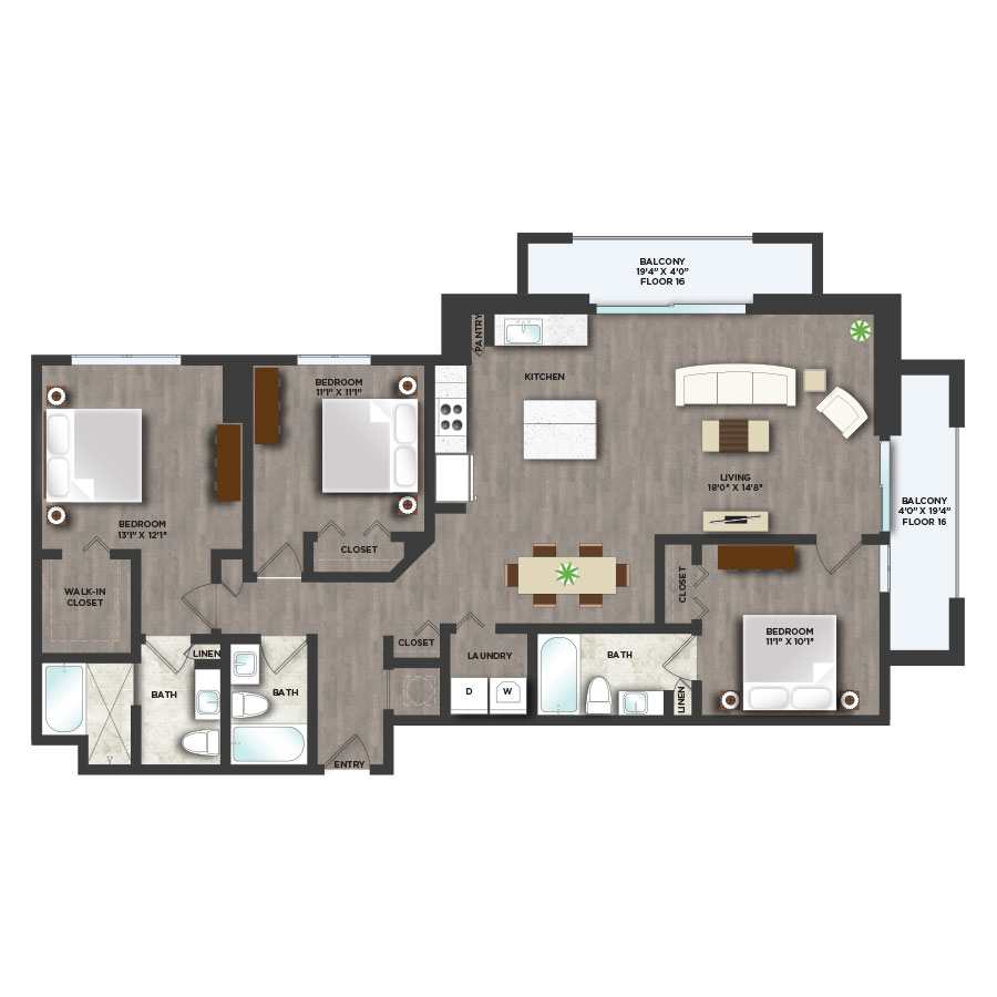 D1 floor plan