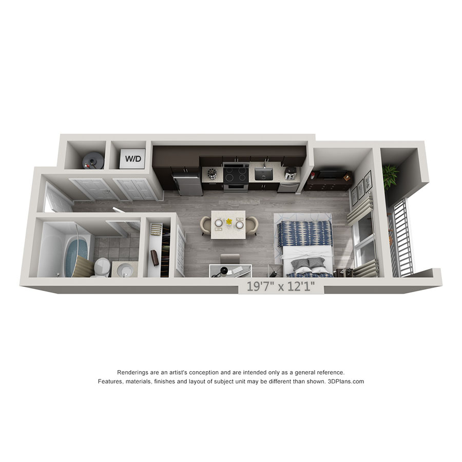 A1 floor plan