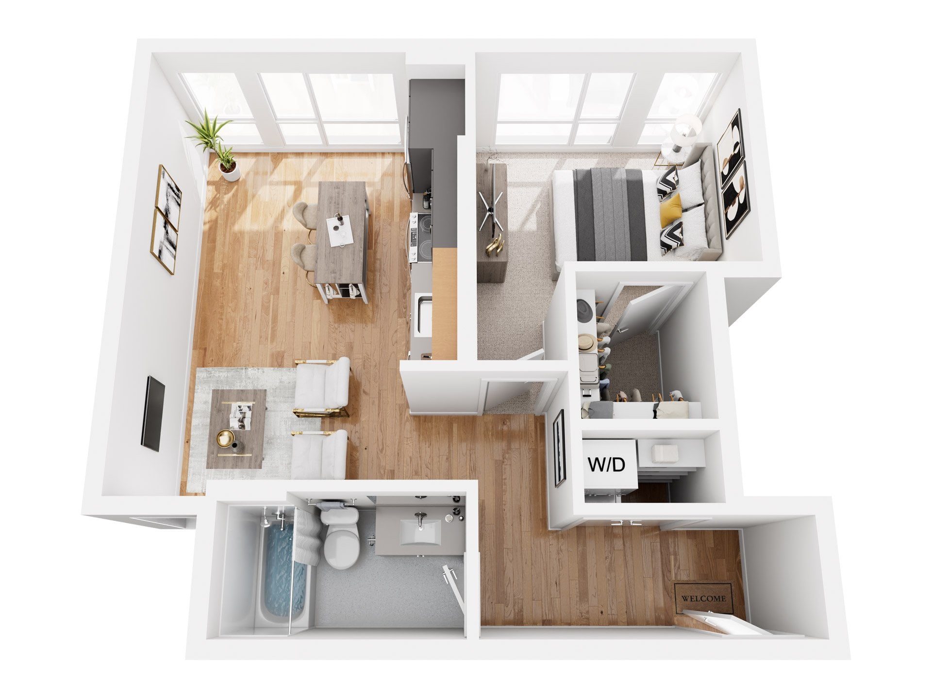 A6 floor plan