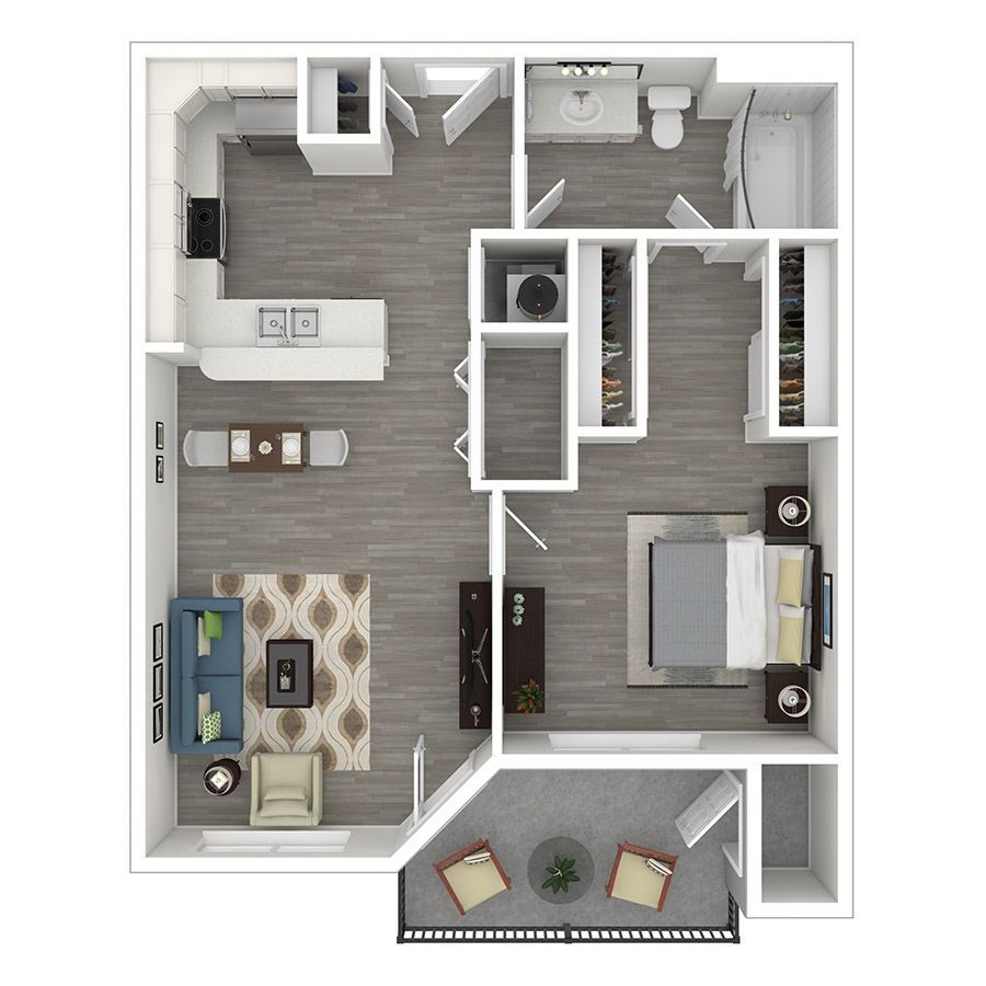 A2 floor plan