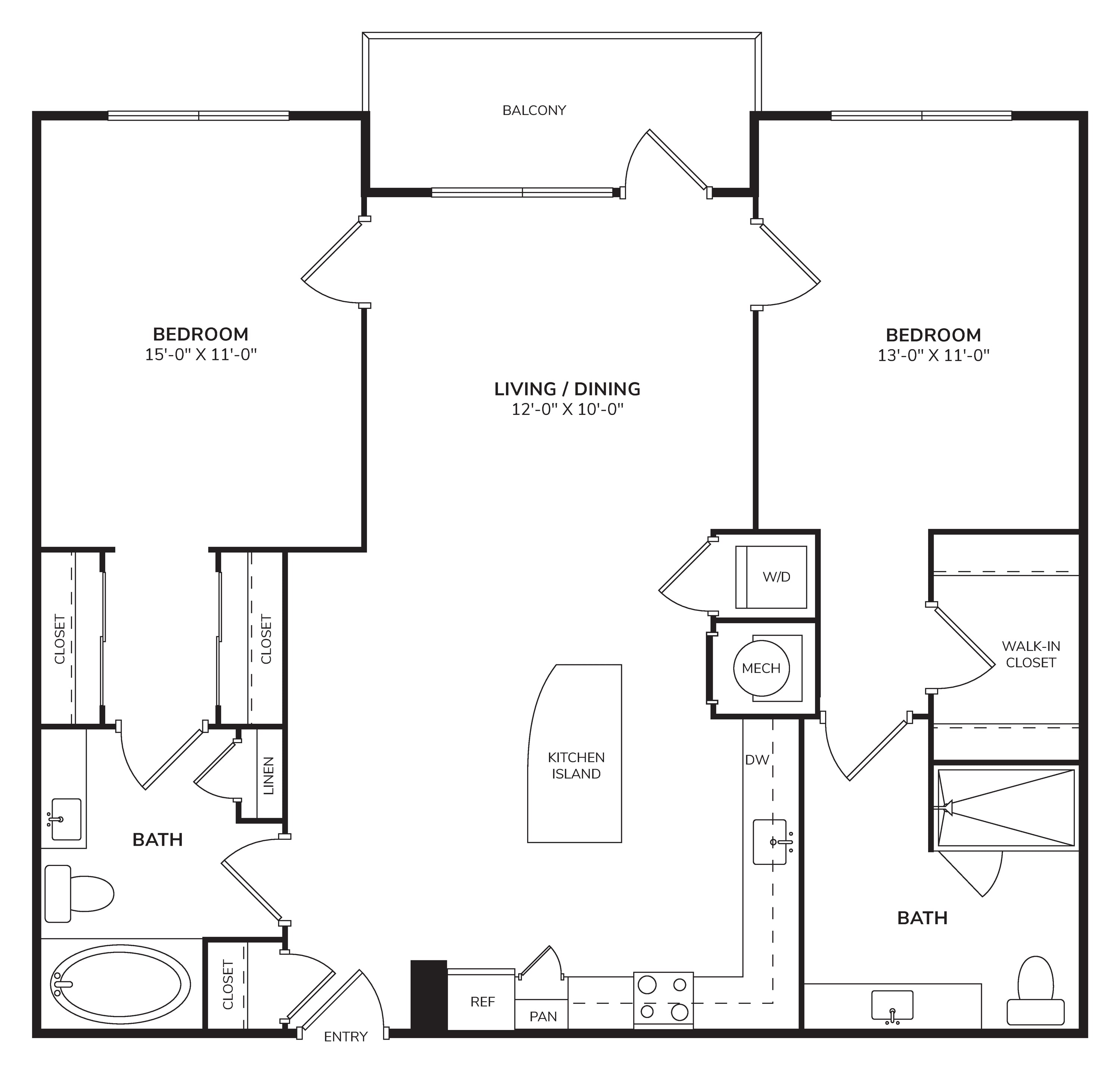 B2 floor plan