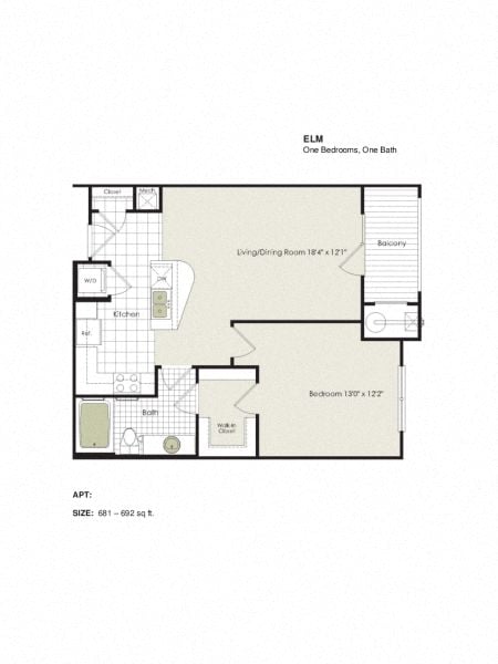 Elm floor plan