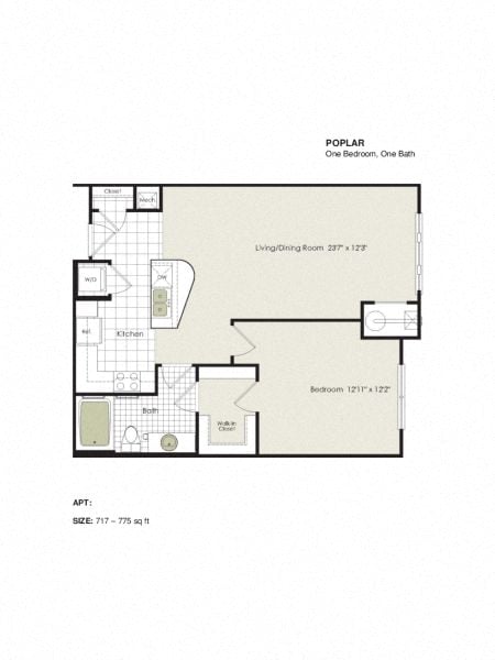 Poplar floor plan