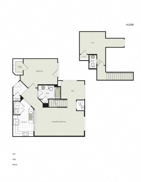 Alder floor plan