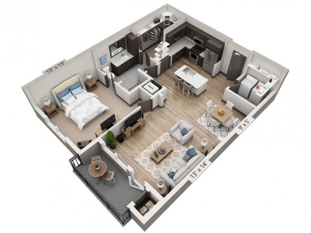 Comal floor plan