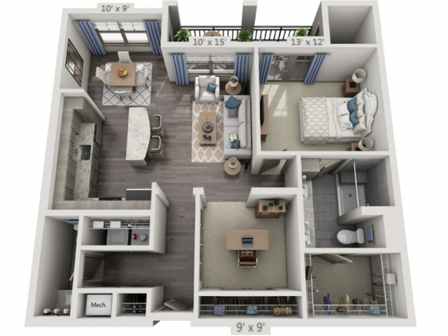 A4 floor plan