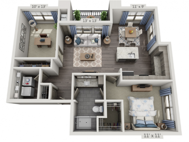 A3 floor plan