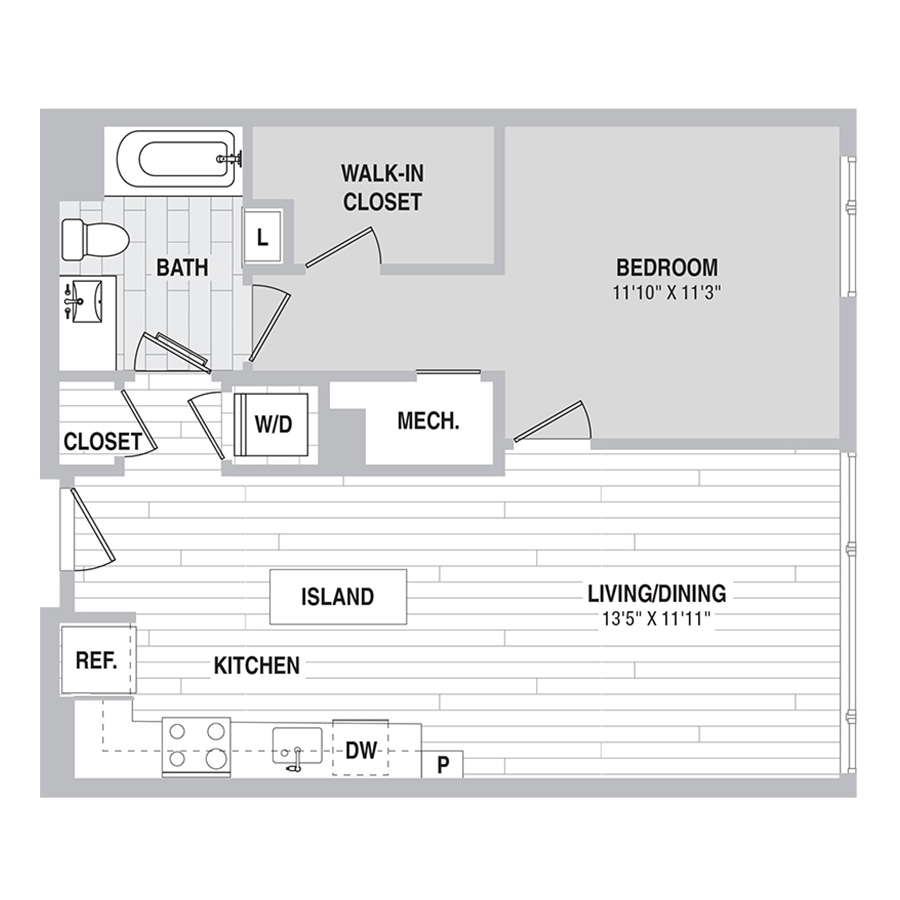 A6 floor plan