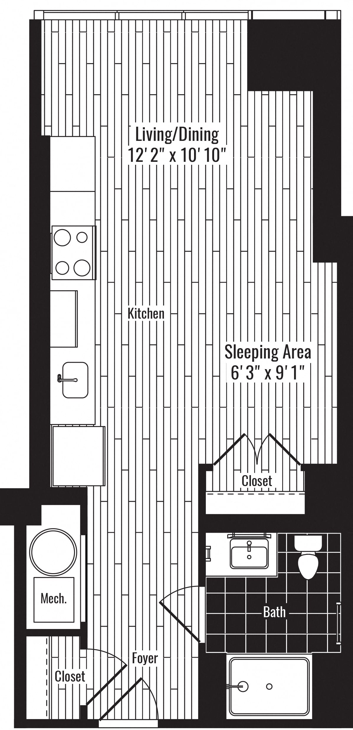 N S01 floor plan