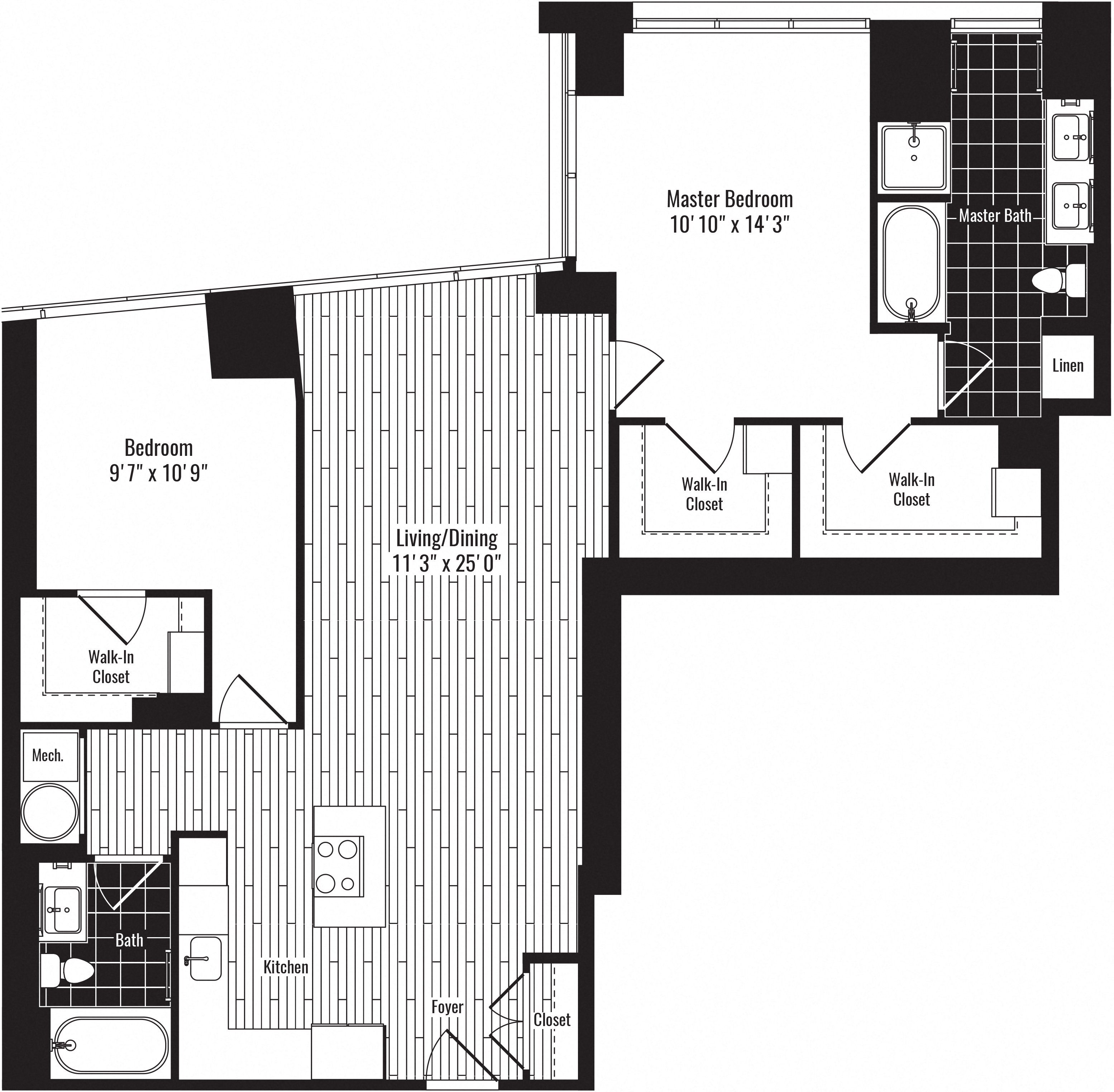 N B05 floor plan