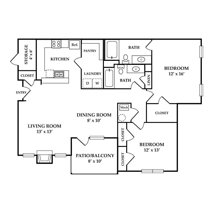 C2 floor plan