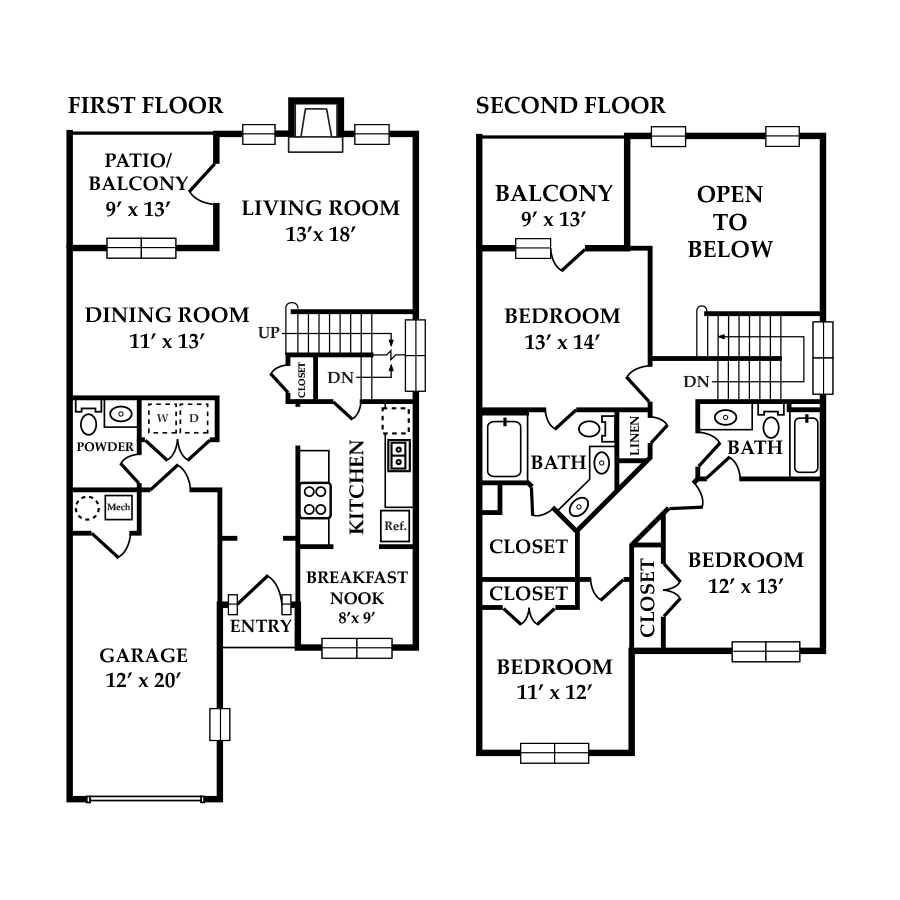 F3 floor plan