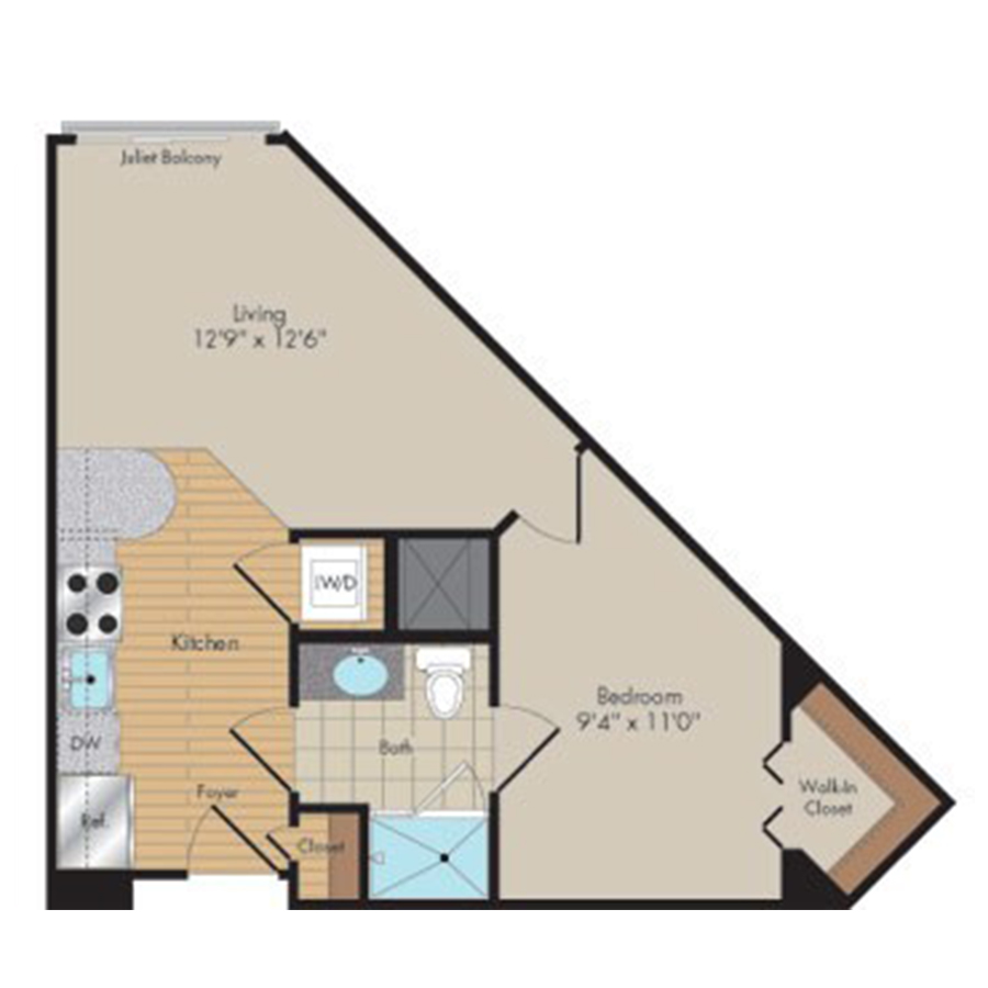 A9 - Beckley floor plan