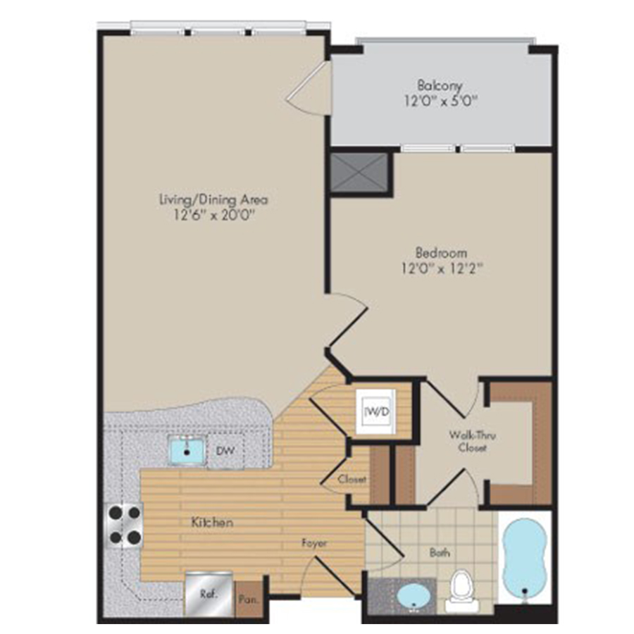 A4 - Asbury floor plan