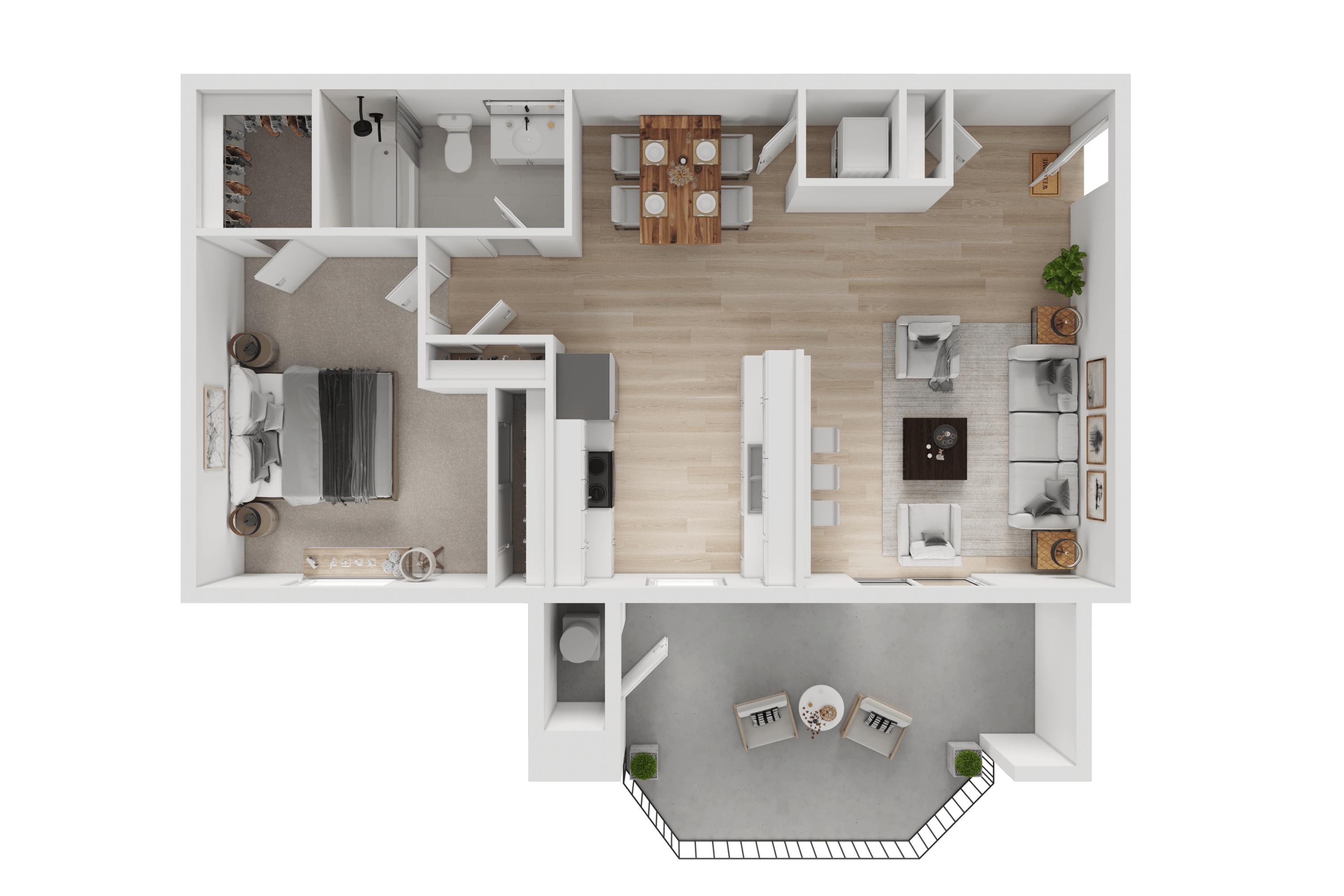 A1 floor plan