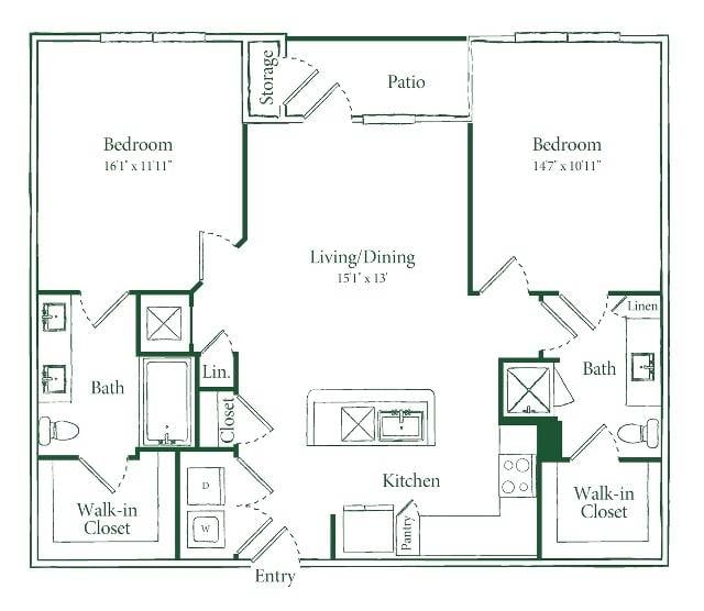 HD-B1 floor plan