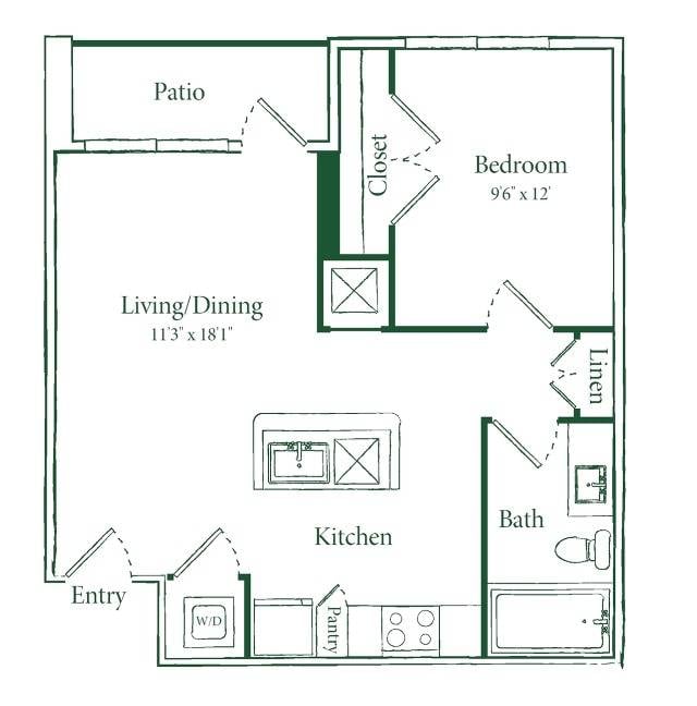 A2 floor plan