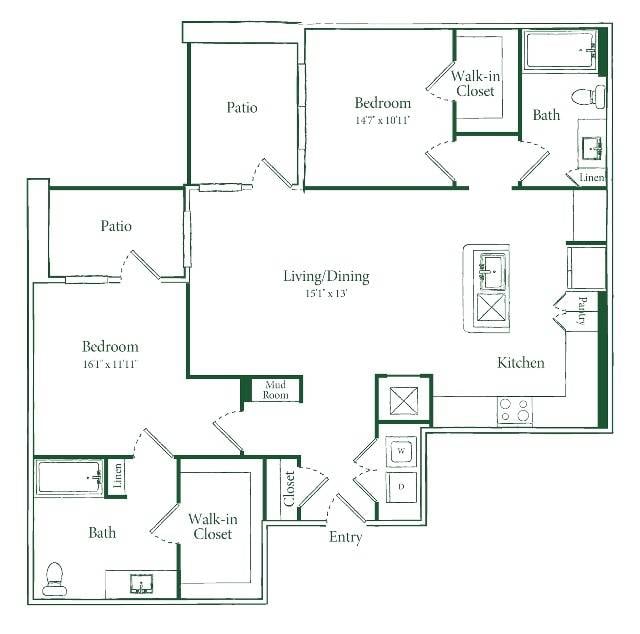 HD-B3HC floor plan