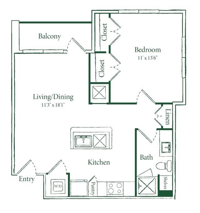 A2D floor plan