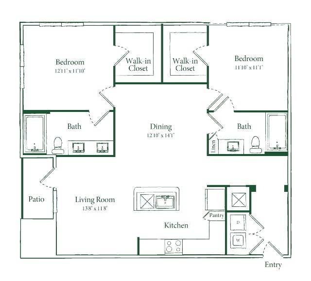 B1D floor plan