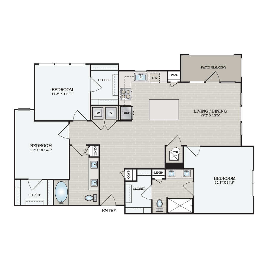 C1 floor plan