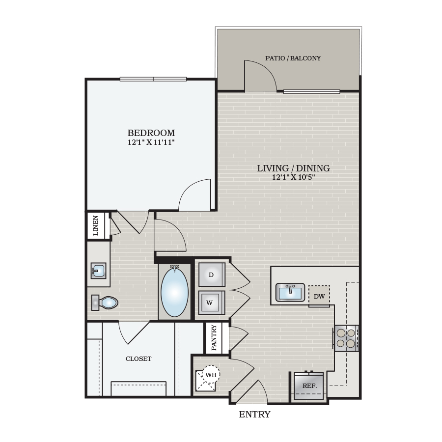 A1 floor plan