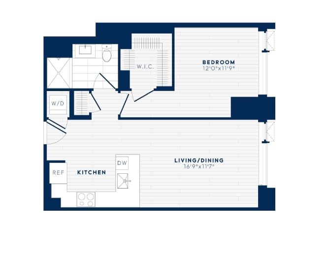 A1 floor plan