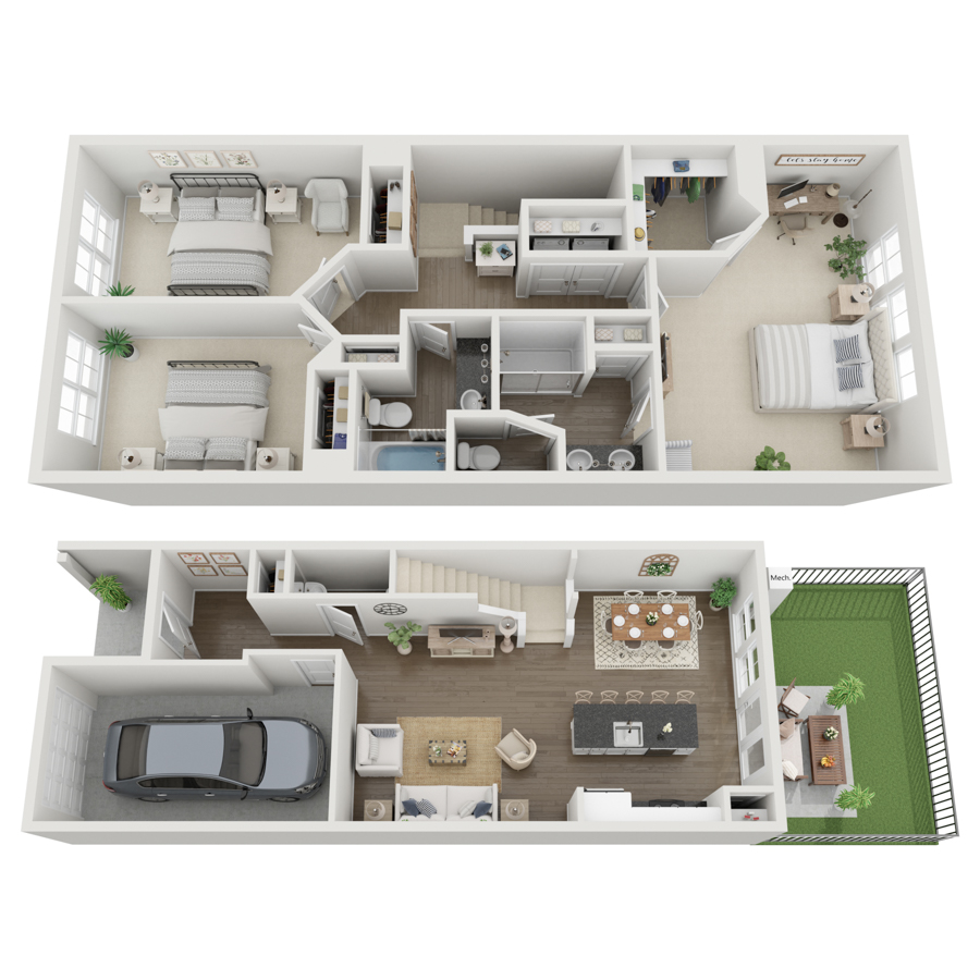 Unity 1 floor plan