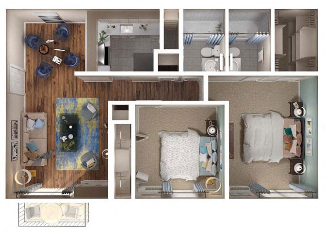 Pullman floor plan