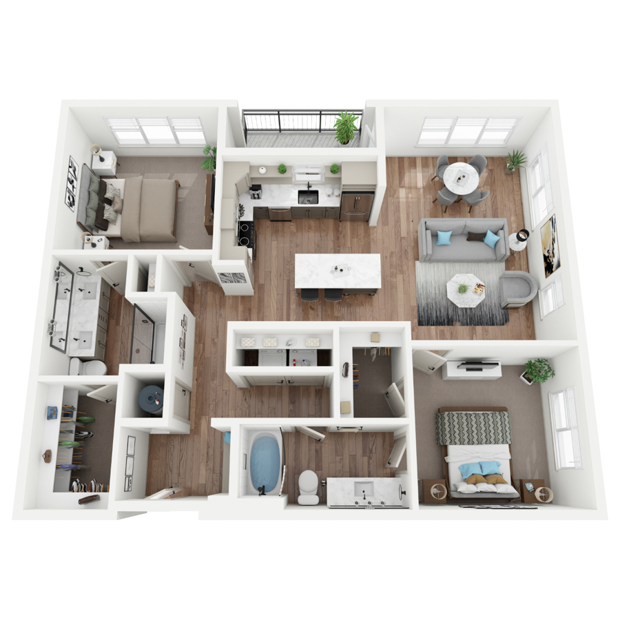 B4 floor plan