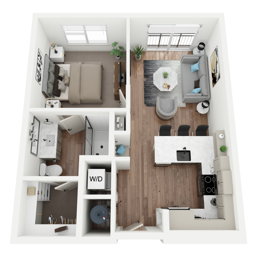 A1 floor plan