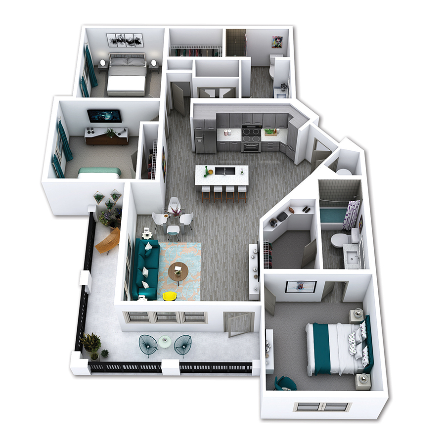 C1 floor plan